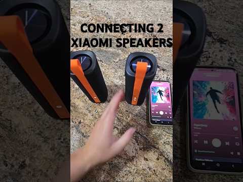How to connect 2 Xiaomi Speakers