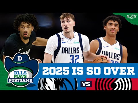 Dallas Mavericks Lose Nail-Biter To Portland Trail Blazers | DLLS MAVS POSTGAME