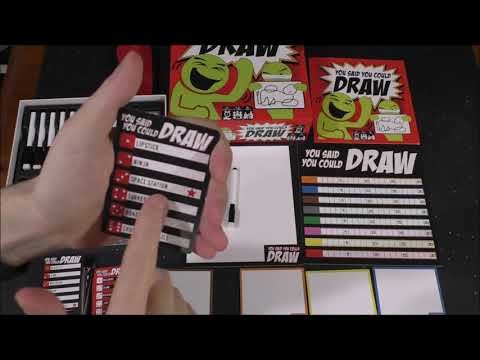 DGA Previews Board Games: You Said You Could Draw