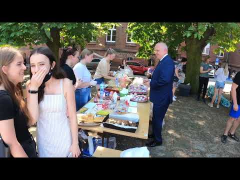 Festyn dla Marysi z Brenna. I ZS we Wschowie. Wojewoda Władysław Dajczak.