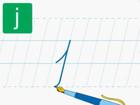 Litera j mic de mână