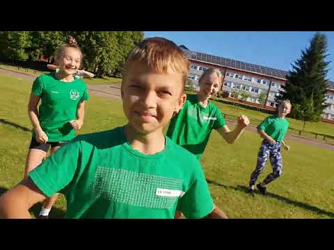 Aerobinės gimnastikos stovyklos  ''AEROCAMP-2022'' Flashmob'as
