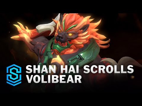 Shan Hai Scrolls Volibear Wild Rift Skin Spotlight