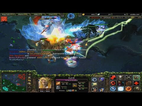 DotA 2017 - INVOKER beyond GODLIKE !