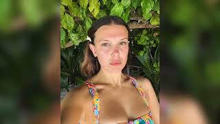 Millie Bobby Brown Bikini Hot Looks🍑🍒🍑🍑#millibobbybrown
