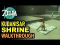 Kudanisar Shrine Puzzle: Bridging the Sands Walkthrough | Legend of Zelda: Tears of the Kingdom
