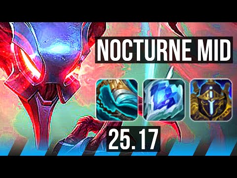 NOCTURNE vs AHRI (MID) | KR Master | 25.17