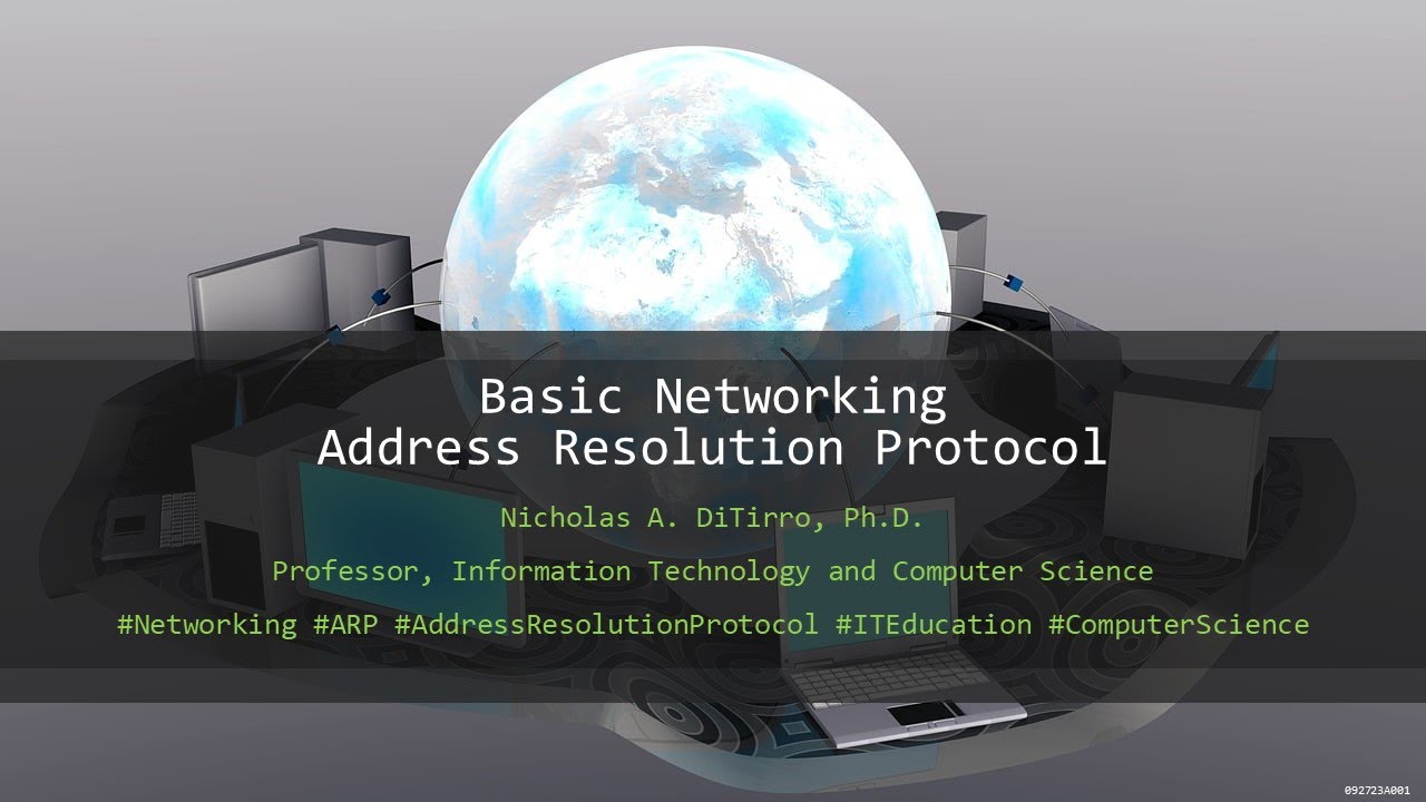 Networking - Address Resolution Protocol (ARP) - 032024A01