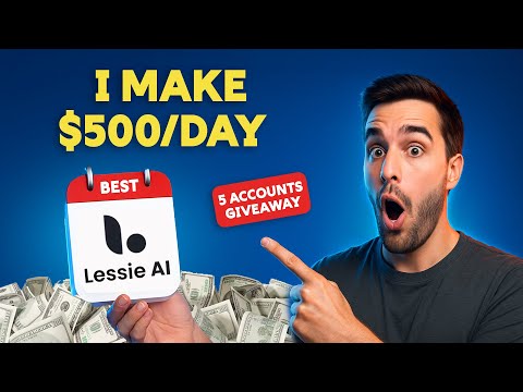 I Make $500/Day Finding Clients with This AI (Lessie AI) | 5 Accounts Giveaway