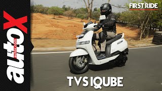 TVS iQube First Ride Video Review