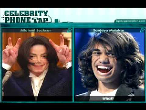 Celebrity Phone Tap Michael Jackson & Sanjaya