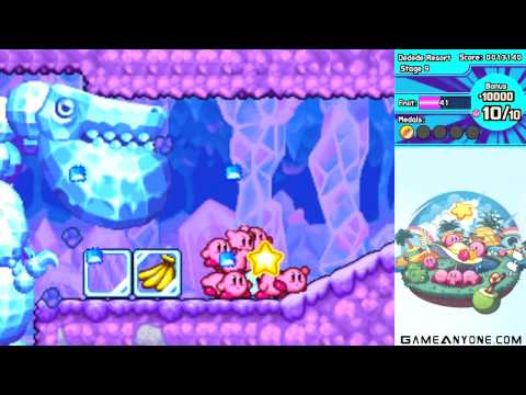 Kirby Mass Attack Walkthrough - Part 32: Stage 3-9