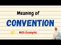 Daily vocabulary | Convention Meaning | Vocabgram
