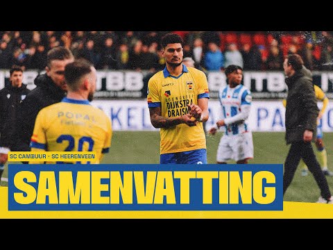 Onderuit in De Derby... 😫 | Samenvatting SC Cambuur - sc Heerenveen (1-2) 📺