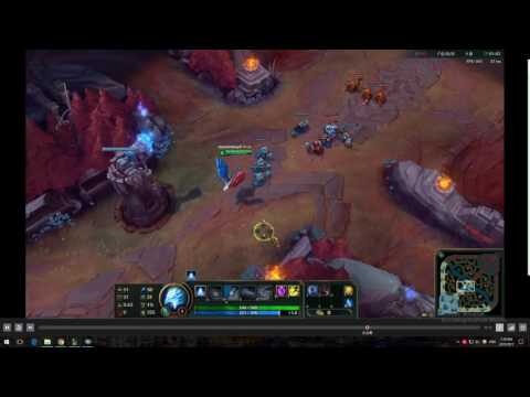 Anivia W wall creep wave management trick (NOT FOR LEVEL 1)