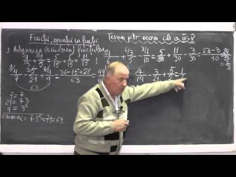 1/2 Lectia 872 Fractii echivalente Operatii cu fractii: Adunarea Inmultirea Impartirea Clasa 4 si 5