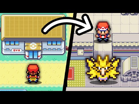 Pokemon FireRed but the Map is Randomized