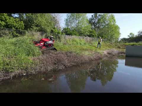 RC Mowers Remote-Operated Slope Mowers Taking on Extreme Slopes and Terrain with Ease!