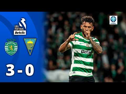 Luis Suarez scores a brace! Sporting Club stays close to Porto | Sporting Lisbon - GD Estoril Praia