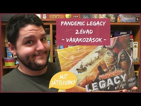 Pandemic Legacy 2. évad Várakozások - Mit Játsszunk?