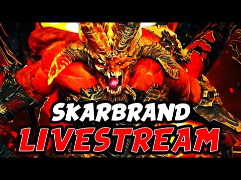 Skarbrand the Exiled - Livestream - Total War: Warhammer 3