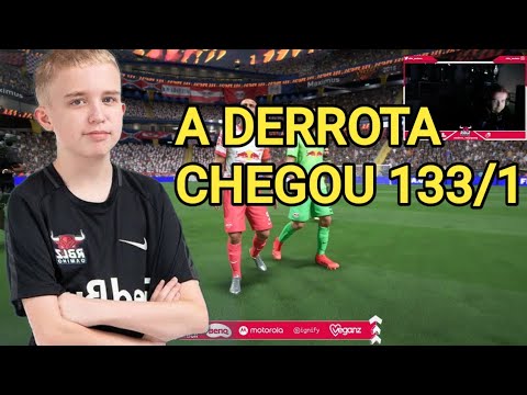 ANDERS VEJRGANG LOST FIRST AT WL IN FIFA 22 133/1 - VEJRGANG DEFEAT MATCH