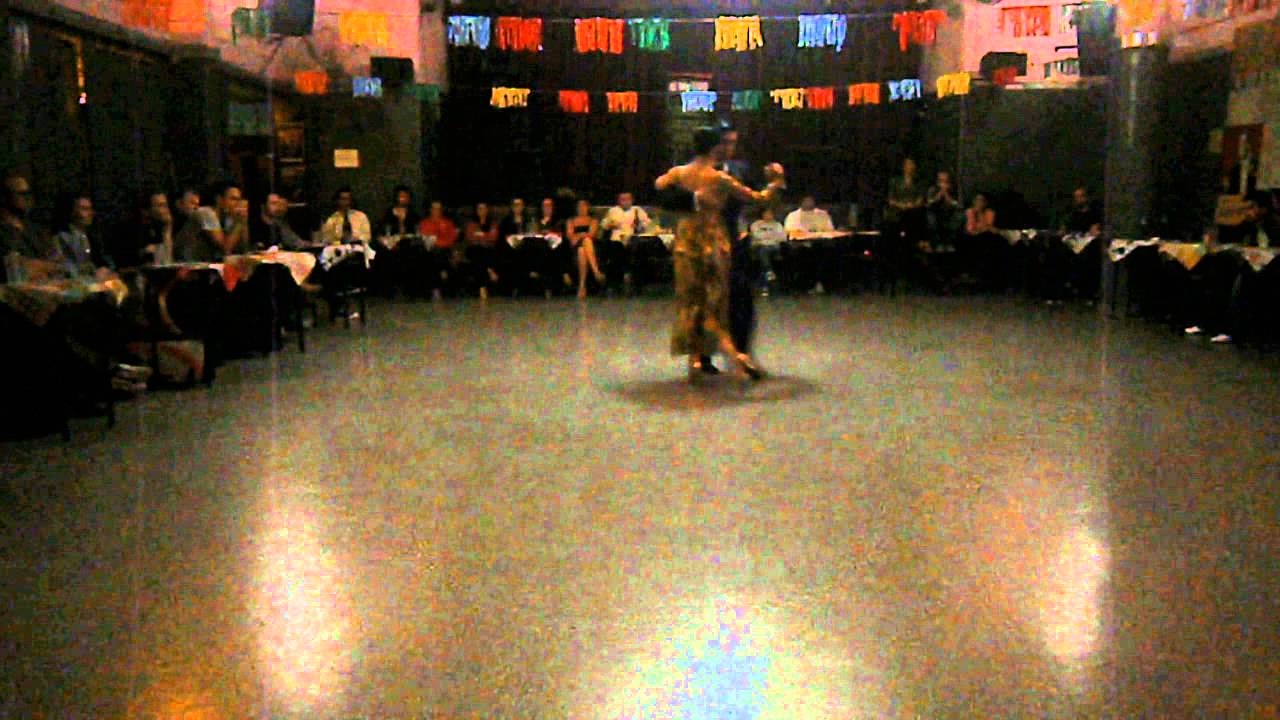 Jimena Hoeffner y Fernando Carrasco en El Motivo Tango 30/9/13
