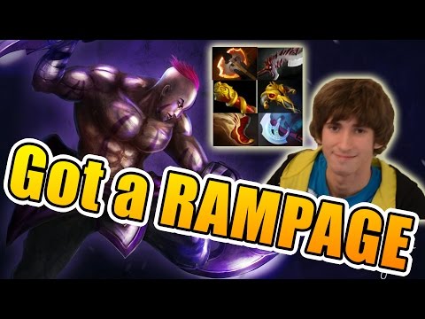 Dendi Dota 2 [Anti-Mage] vs 7mad - Got a RAMPAGE