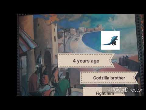 Monster and dinosaurs island buddies ep 60 season 5 Godzilla brother want fight him again in 4 years