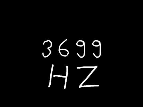 3699 hz