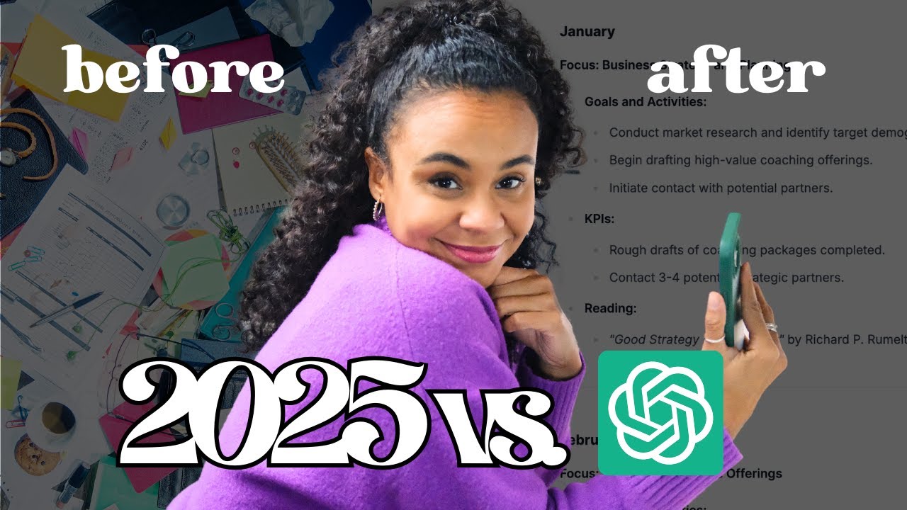 How to Design 2025 Like a CEO  (with ChatGPT) *PART 1* this blew my mind 🤯