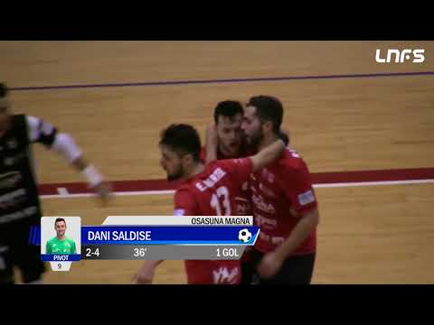 Gol Dani Saldise (2-4) O Parrulo Ferrol - Osasuna Magna. 1 Div, J15