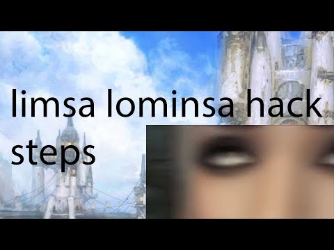 QUICK EASY STEPS FOR ESCAPING LIMSA LOMINSA  (ft. Lalafells)