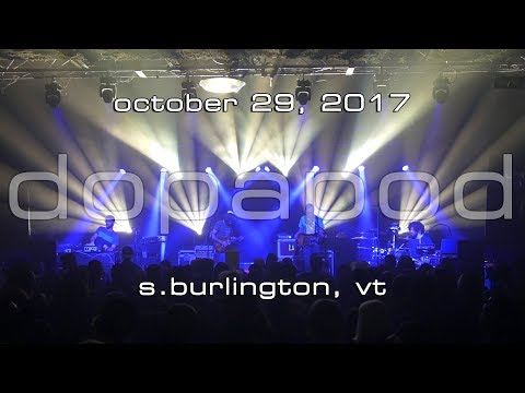 Dopapod: 2017-10-29 - Higher Ground; South Burlington, VT (Complete Show) [4K]