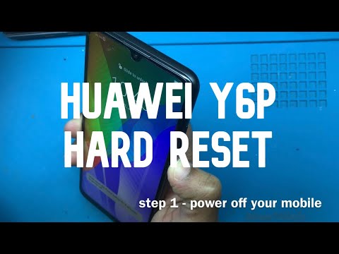 huawei y6p hard reset