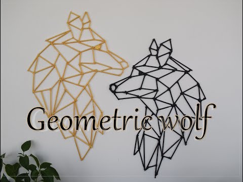 Geometric Wolf | DIY #4