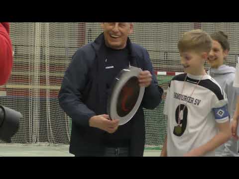 Jugendfußball Hamburg  (26. Februar 2023) U 12 -  Hamburger Hallenmeisterschaft - Siegerehrung
