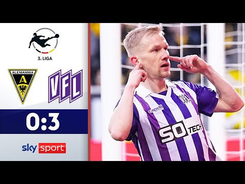 Doppelter Henning besorgt den Sieg! | Alemannia Aachen - VfL Osnabrück | Highlights - 3. Liga 25/26