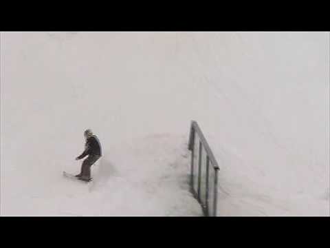 FWT09 @ Himos - Novice Slope Style - 4th Ruuskanen Petter run 1