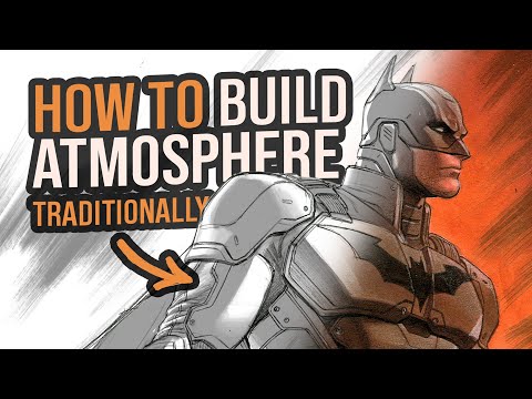 Batman Commission | Traditional Rendering Process