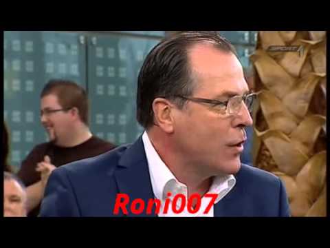 Clemens Tönnies singt das Schalke Vereinslied im Doppelpass "Blau und Weiß,wie lieb ich dich"