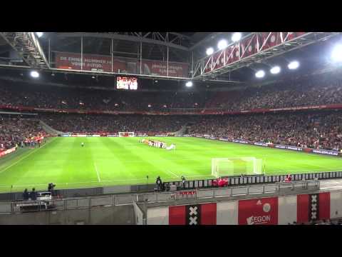AJAX - GO AHEAD EAGLES 25-10-2014 ( 3-1 ) : Opkomst