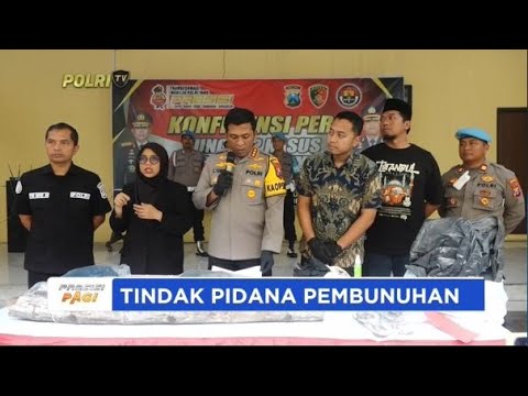 POLRESTA SIDOARJO TANGKAP PELAKU PEMBUNUHAN WANITA