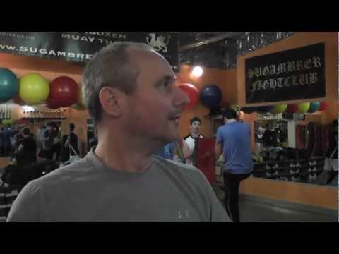 2012-11-07 Andreas - Statement zur Kampfschmiede Sugambrer Fightclub aus Würzburg Franken