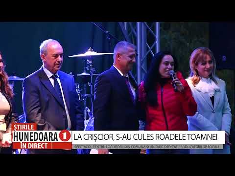 LA CRIȘCIOR, S-AU CULES ROADELE TOAMNEI