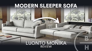Modern Sleeper Sofa | Luonto Monika Review