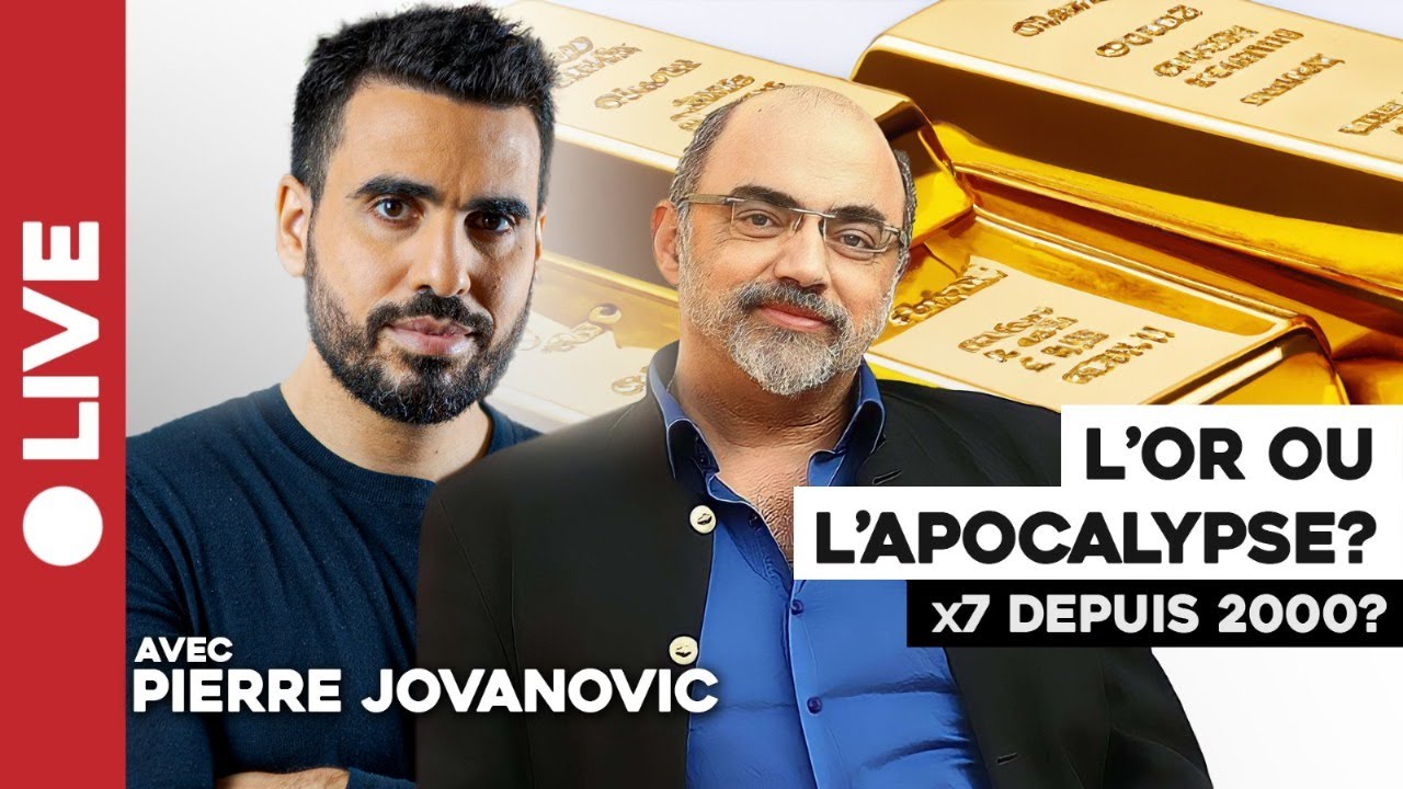Le monde va mal donc l'or explose! | Idriss Aberkane reçoit Pierre Jovanovic