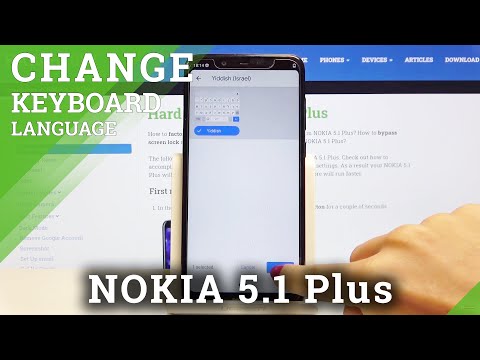 How to Change Keyboard Language in NOKIA 5.1 Plus – Language Settings