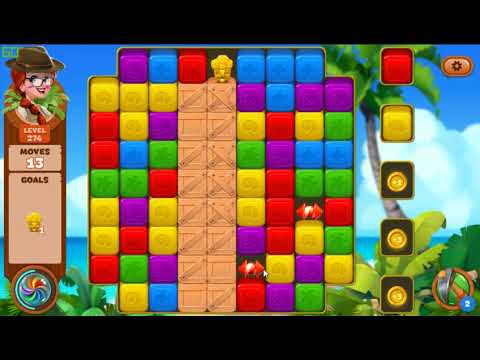 Lost Island Blast Adventure level 274