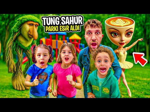 TUNG SAHURUN PARKINA GİTTİK ‼️ KUZEY ELİF HİLAL MAHSUR KALDI !!